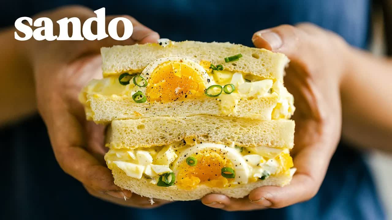 This simple Japanese egg sandwich uses one ingredient you might be missing