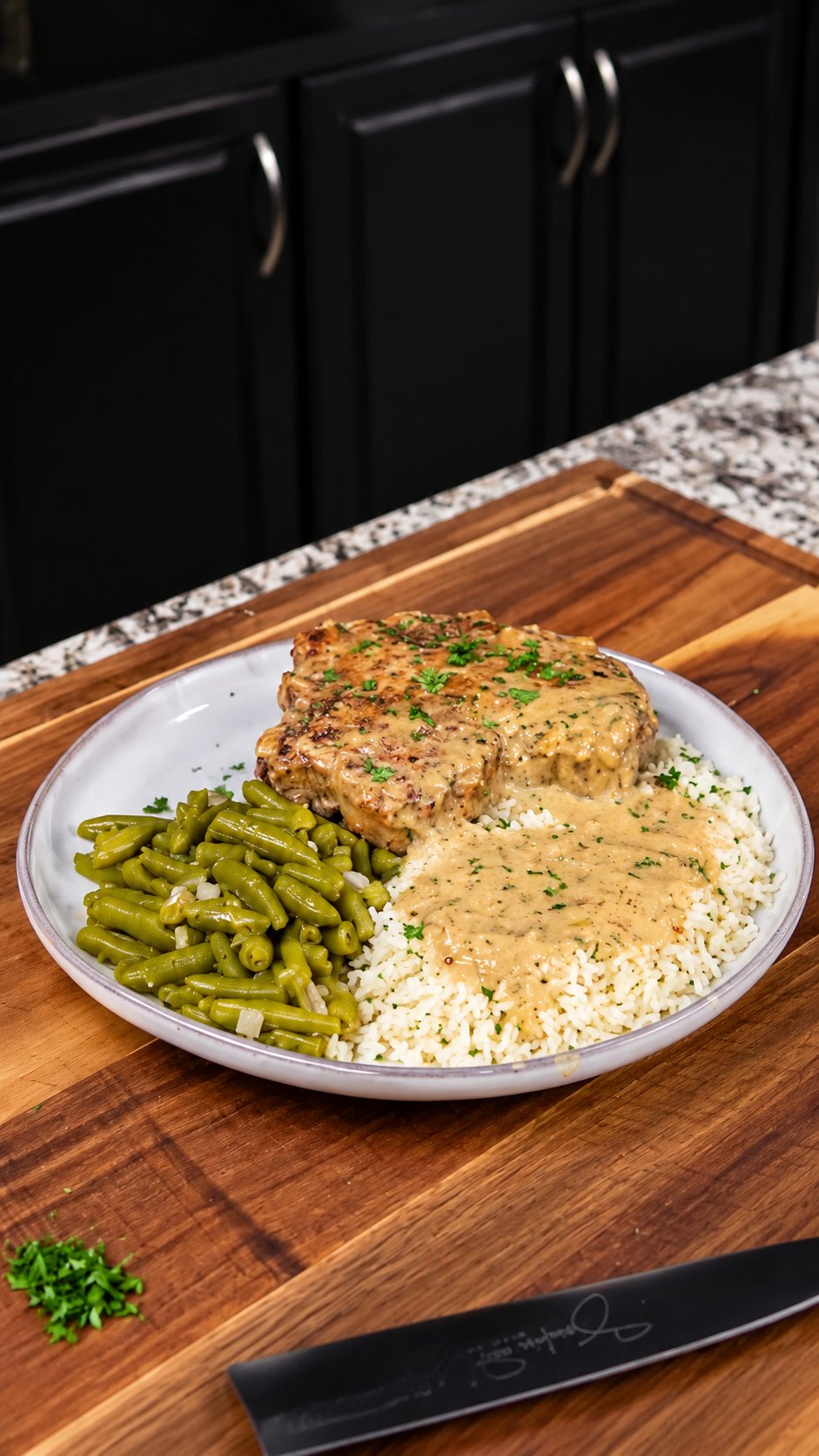 Juicy parmesan pork chops