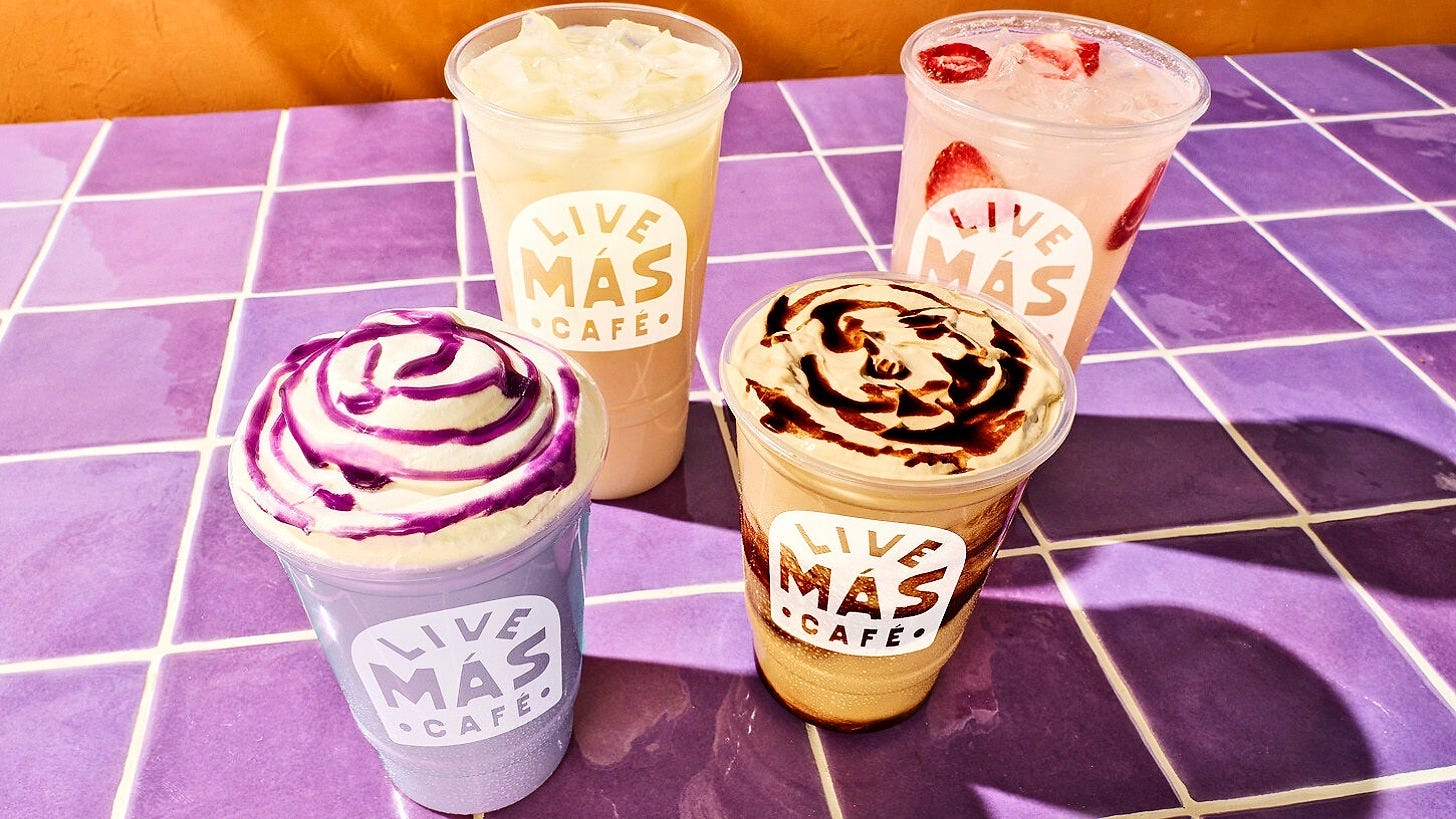 Taco Bell's horchata refrescas and a new freeze arrive Dec. 10