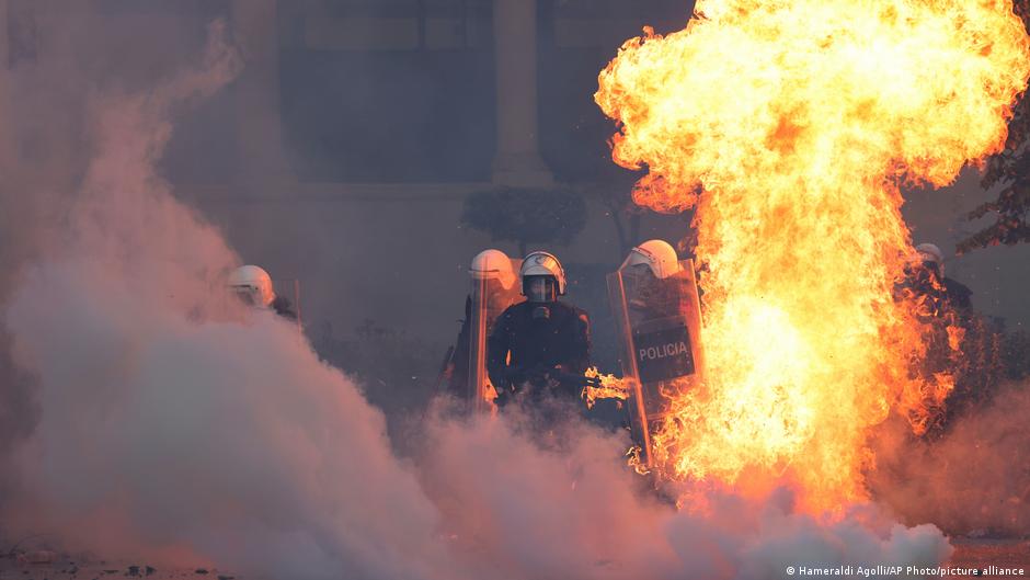 Albania's prime minister Edi Rama ignores calls to resign amid violent ...