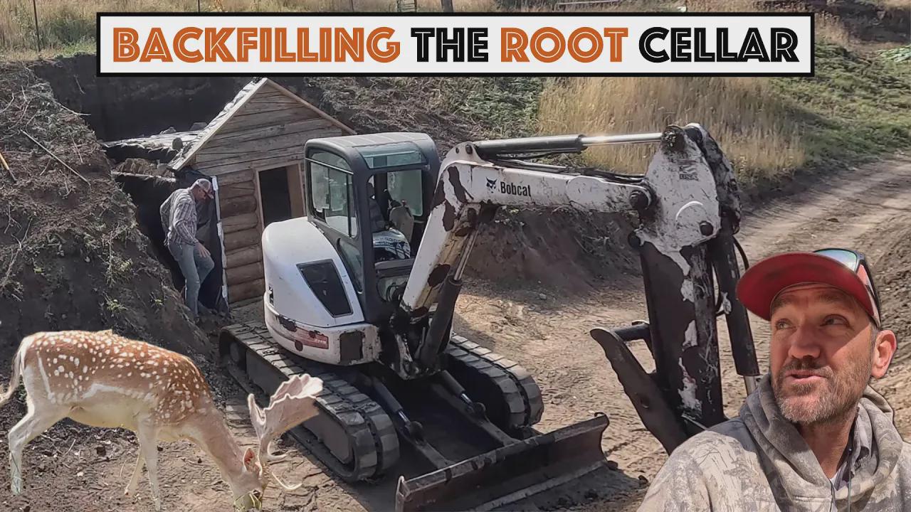 #898 - Backfilling The Root Cellar Before Tropical Storm. Transporting ...