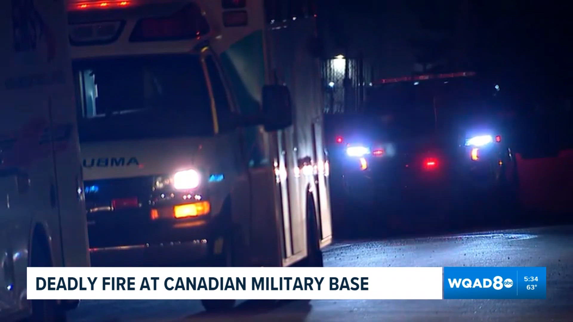 4 Canadian military members killed in fire at Alberta base
