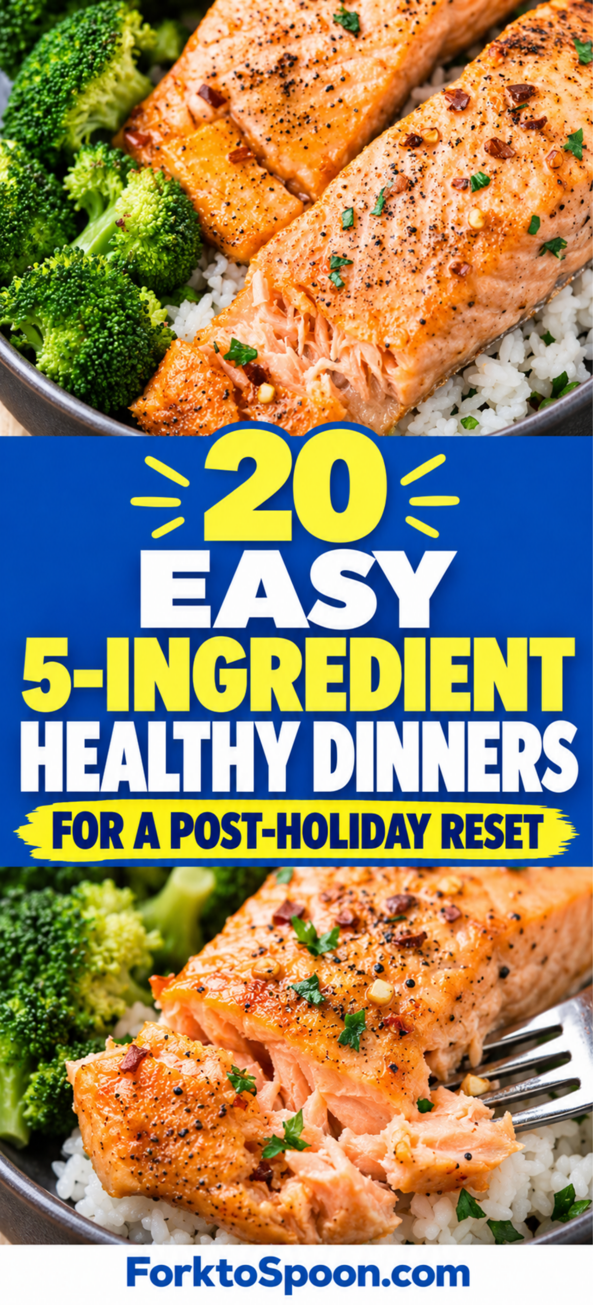 20 easy 5-ingredient healthy dinners for a post-holiday reset