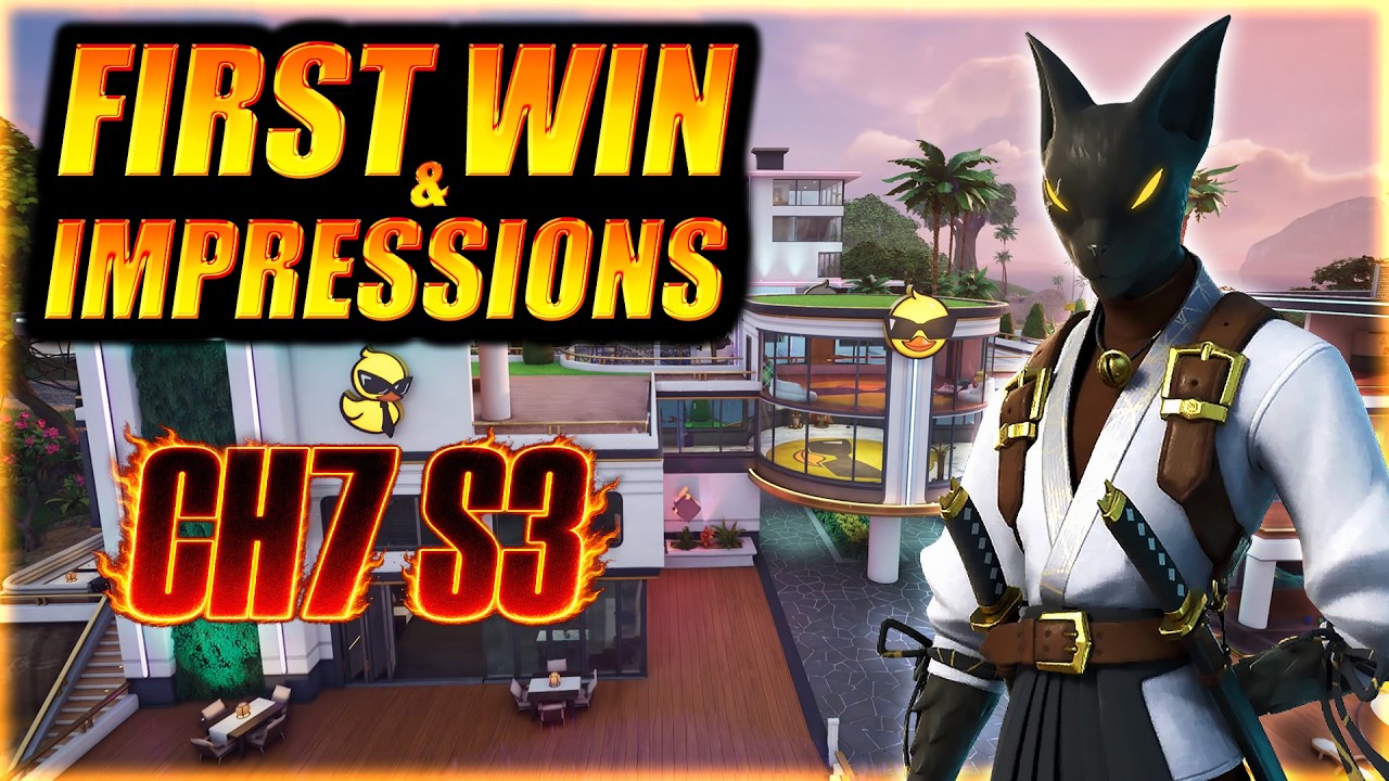 Is Fortnite CH7 S3 Any Good? My First Win & Impressions!