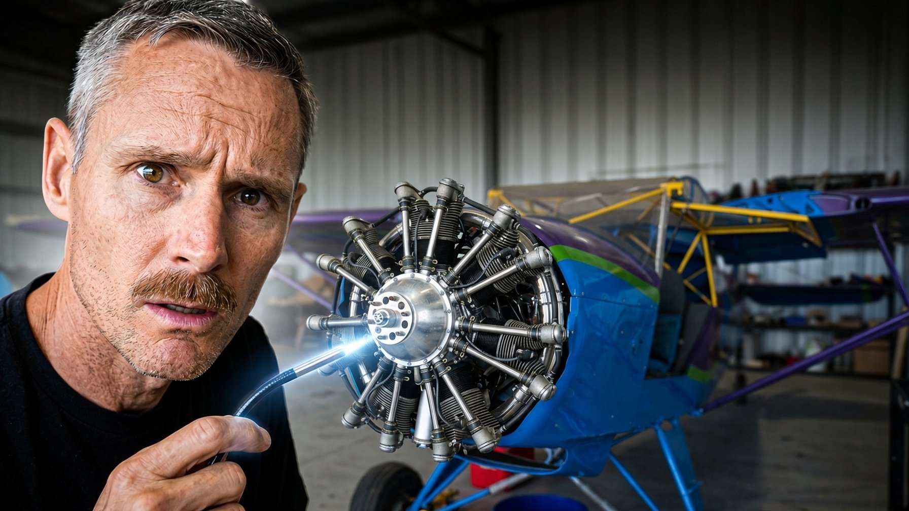 Will this radial engine get fuel