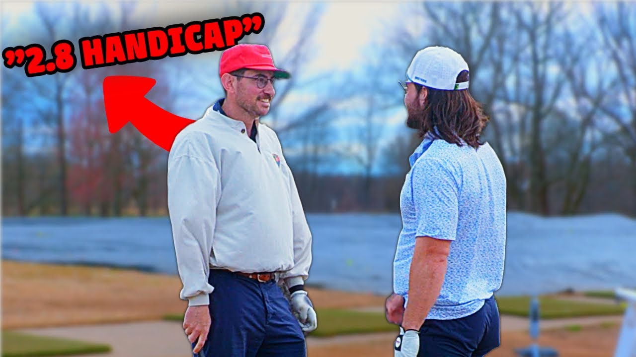 I challenged a golfer to prove their handicap 😲