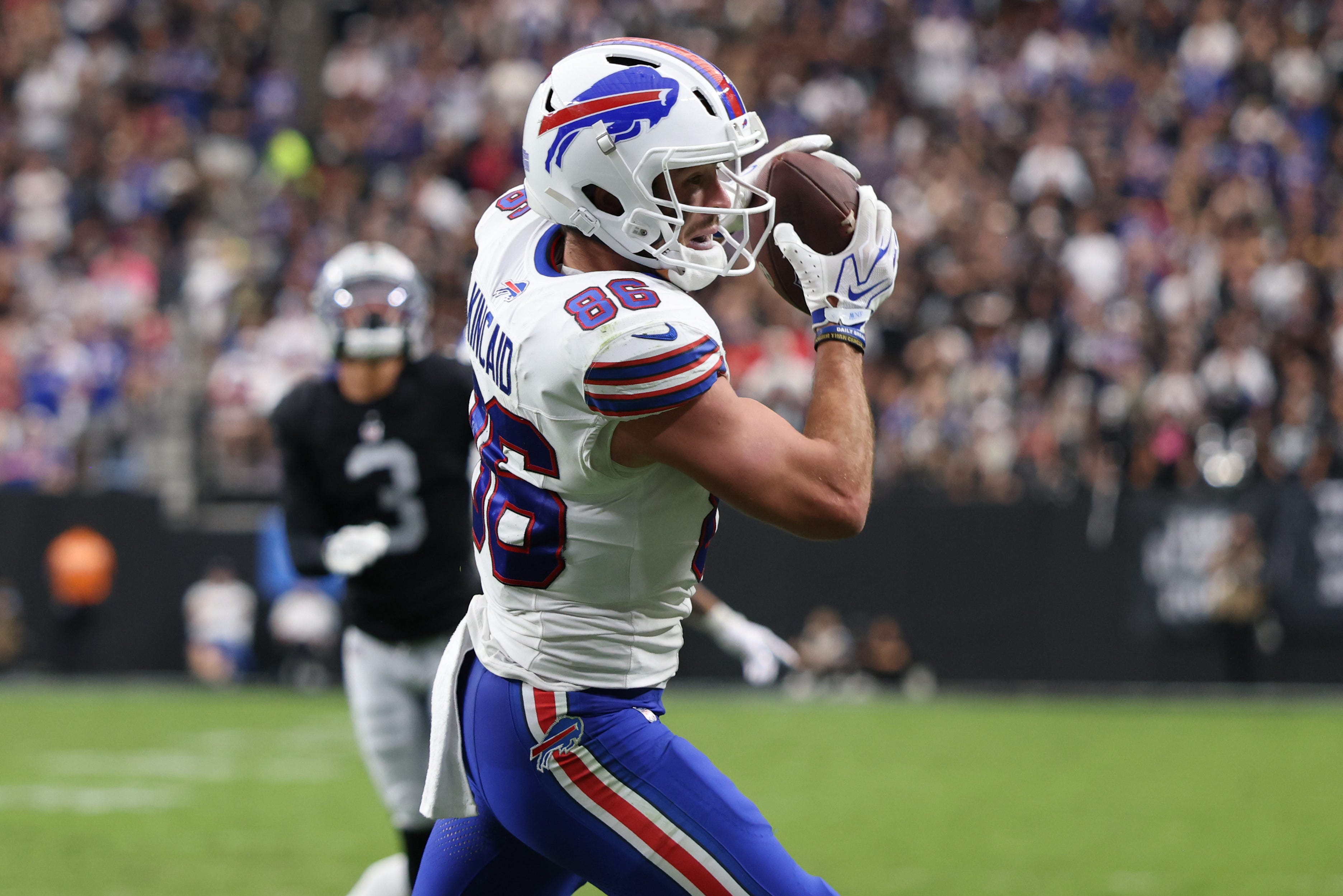 Bills tight end Dalton Kincaid questionable to return with rib injury