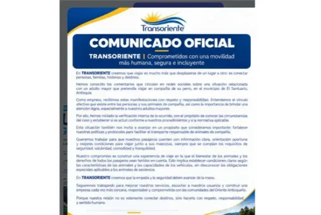 A un adulto mayor le negaron subirse a un bus con su perro en El ...