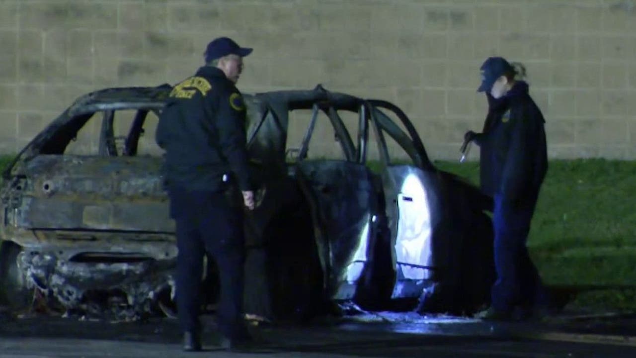 Man found dead after vehicle set on fire near Philadelphia airport