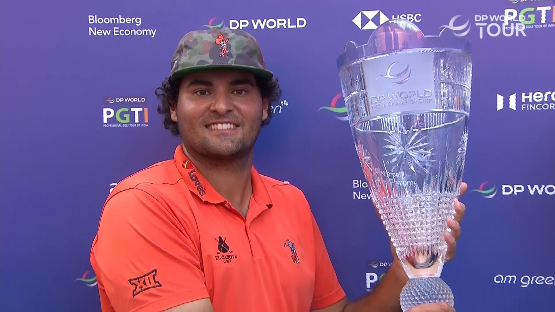 Chacarra wins DP World India Championship to leapfrog Reed to No. 1 ...
