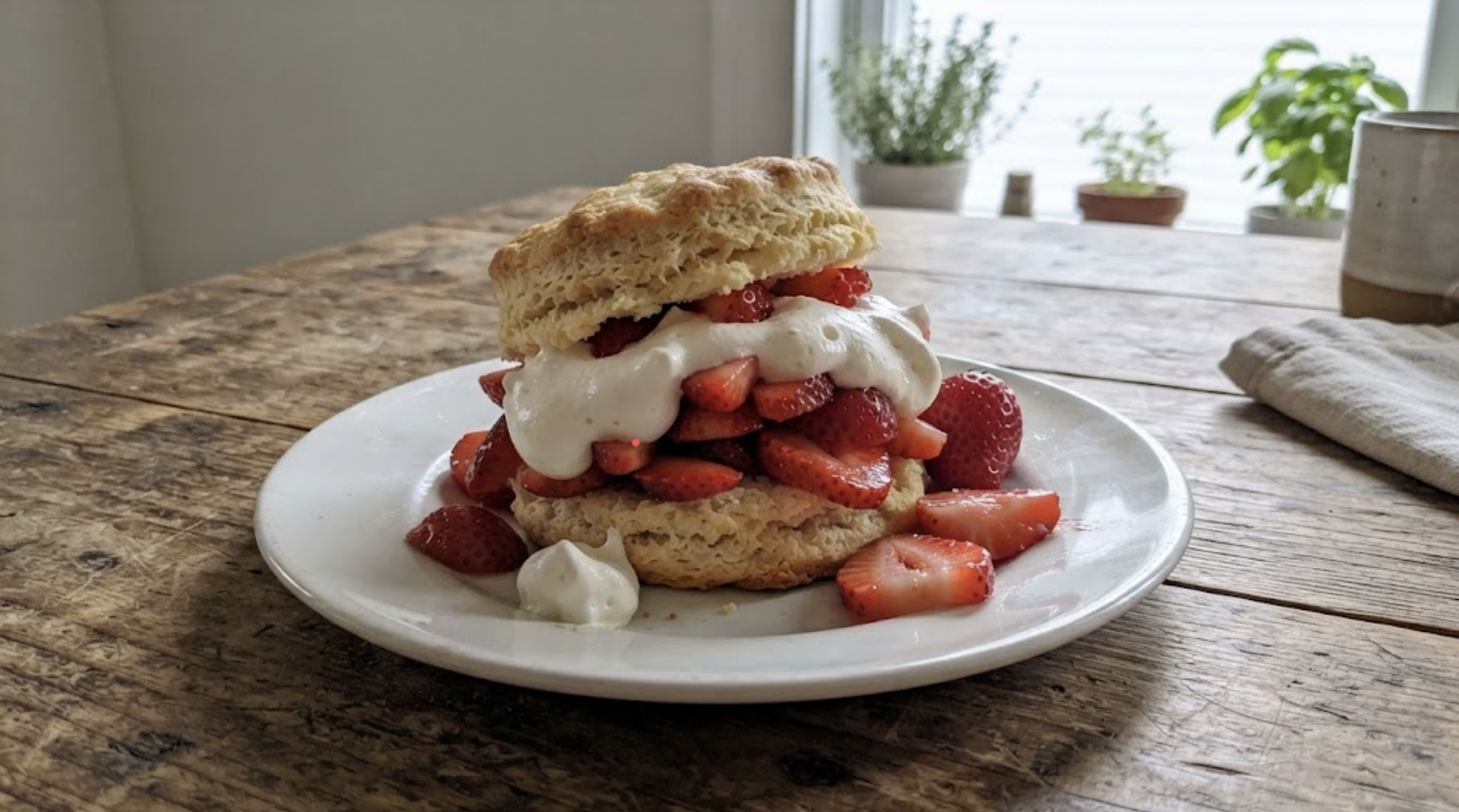 How to bake classic strawberry shortcake from scratch