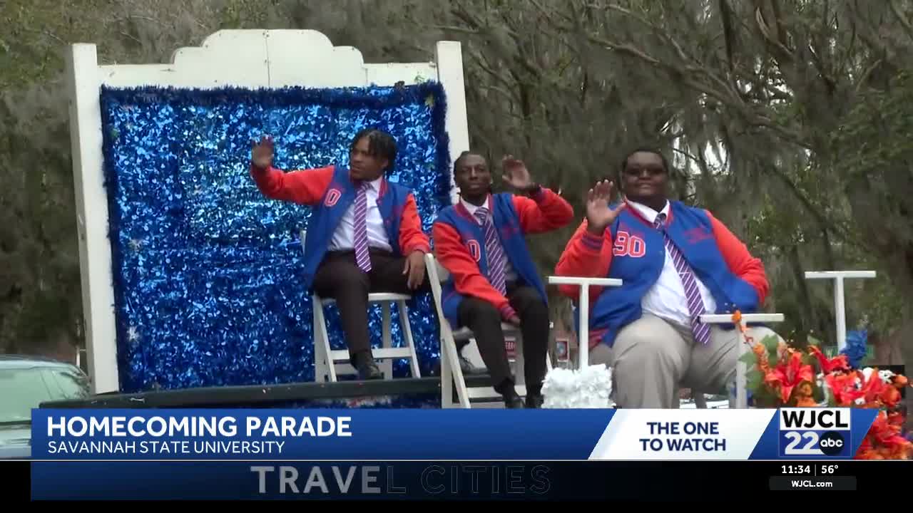 Tiger pride fills downtown Savannah for SSU homecoming parade