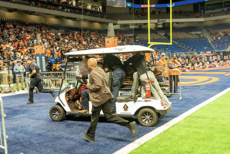 Service member dies after falling from Alamodome rafters in skills demo ...
