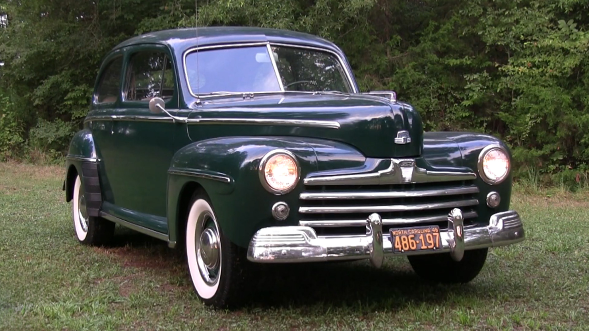 Classic car character in the super deluxe Tudor