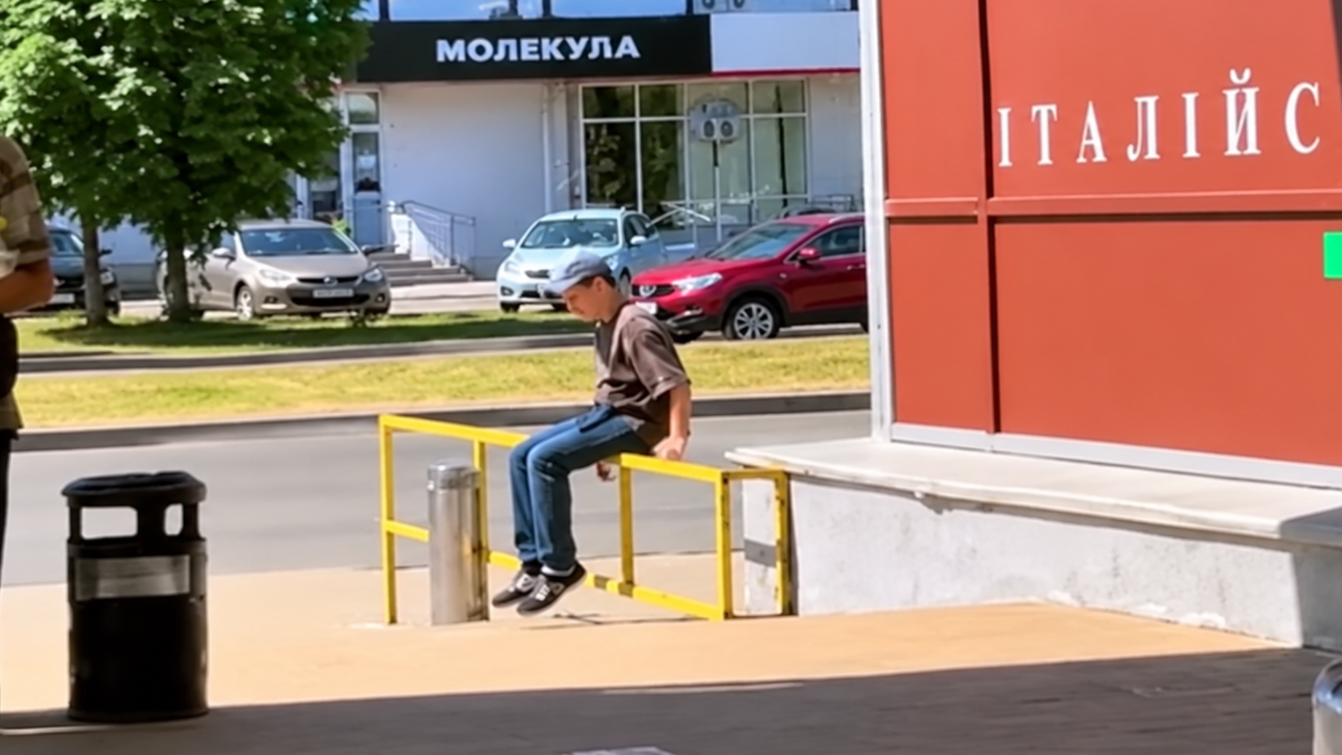 People falling twice and regretting everything