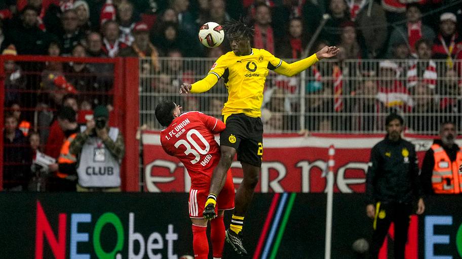 Joane Gadou is fast becoming a cornerstone in Dortmund's backline