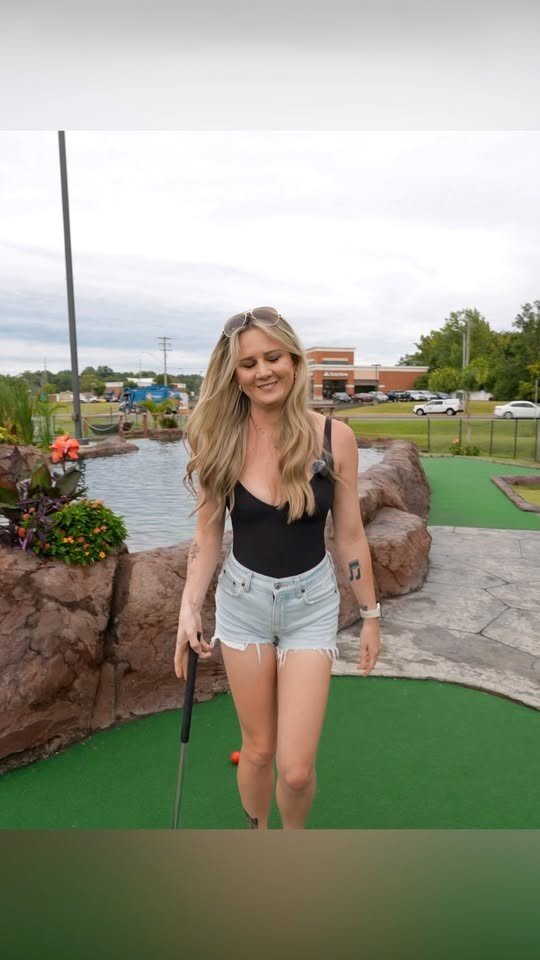 A unique mini golf course, holes 1-3