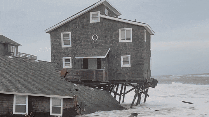 Powerful nor'easter shows possible tropical development as it hits ...
