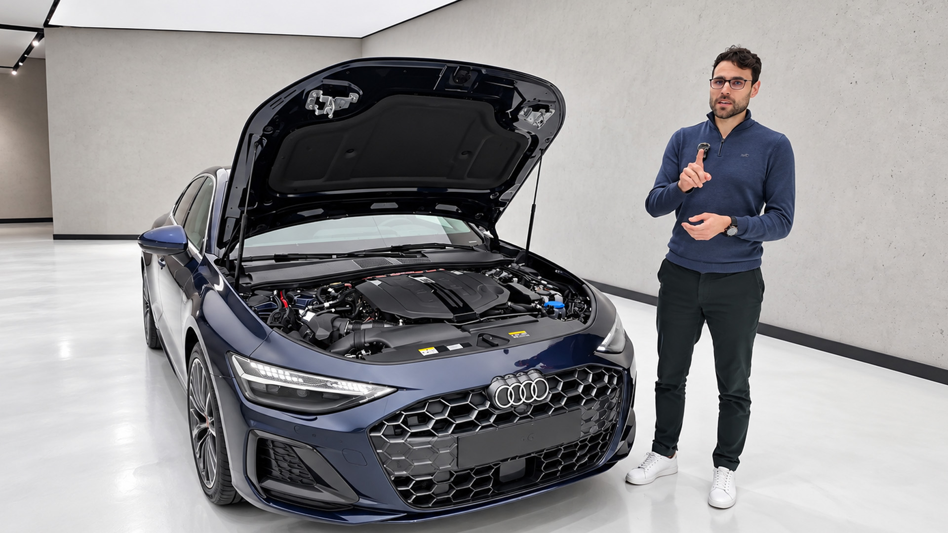 Audi A6 sedan brings updated technology to the engine compartment