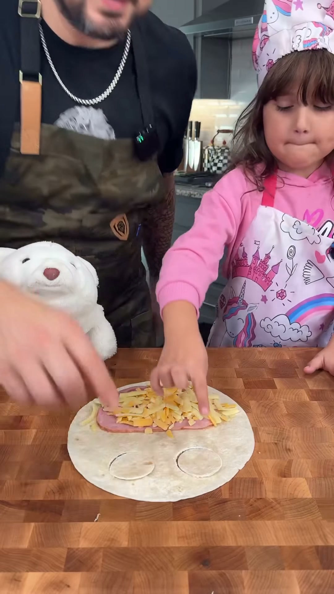Cute bear quesadilla recipe