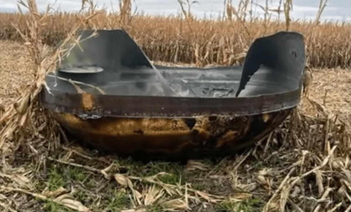 An 11-foot mystery object has turned up in a Minnesota cornfield, and ...