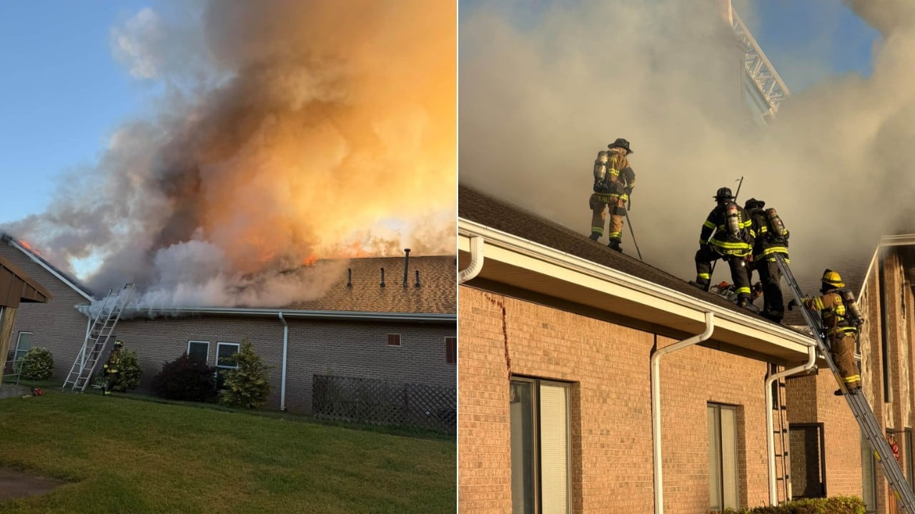 Church building destroyed by massive Sunday morning fire
