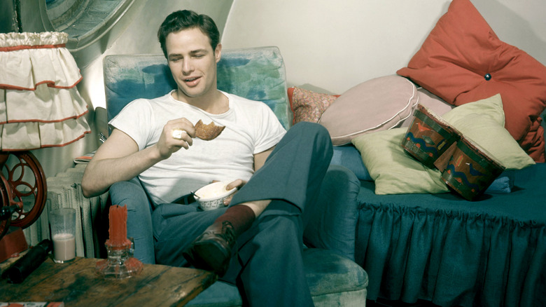 Old Hollywood icon Marlon Brando had an unusual diet
