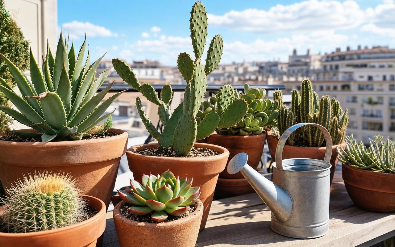 Balcon en plein soleil : ces 8 plantes grasses supportent la canicule ...