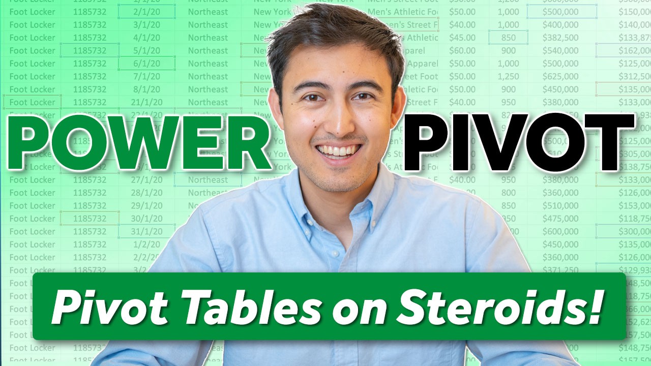 Learn Power Pivot in Excel (better than pivot tables)
