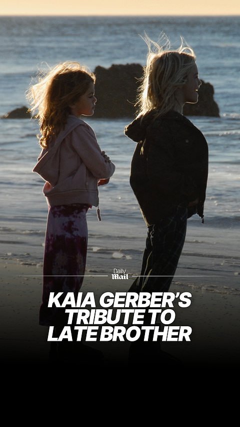 Kaia Gerber breaks silence on passing of her brother Presley