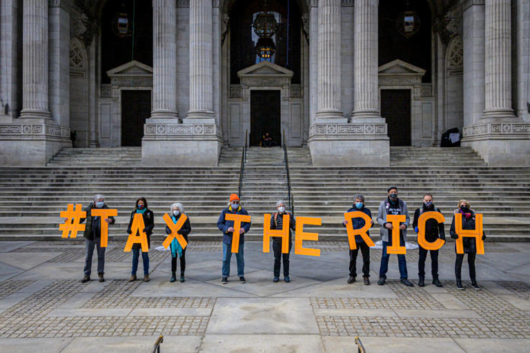 Tax the rich and slash the military budget