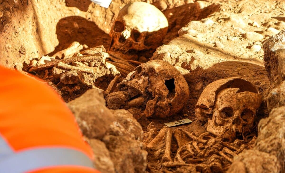 Archaeologists exploring a canal route stumble upon 546 dead bodies ...