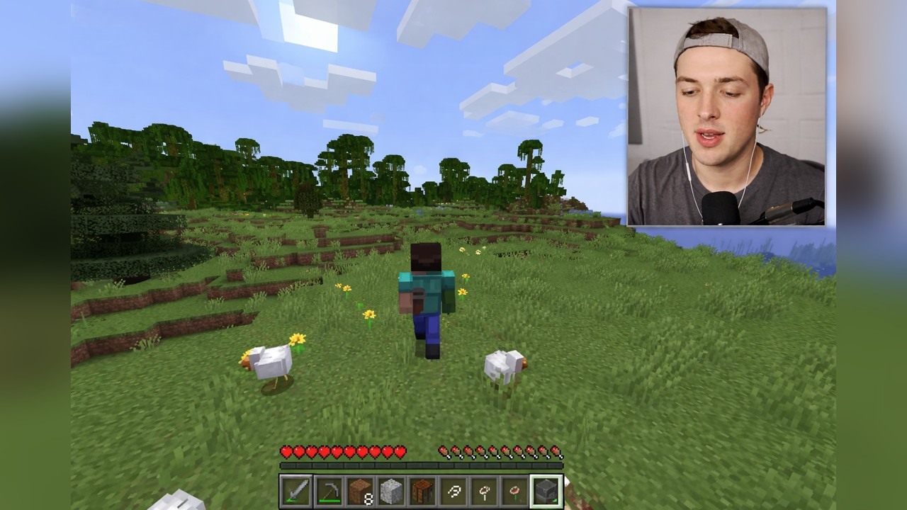 BeckBroJack tries to win Minecraft by losing all health