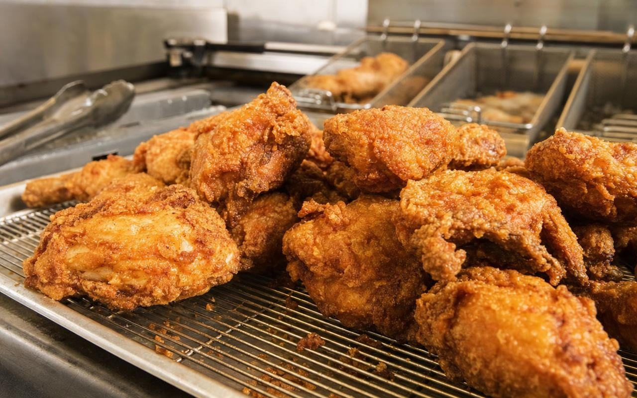 Pourquoi le poulet frit est meilleur au restaurant, selon les chefs