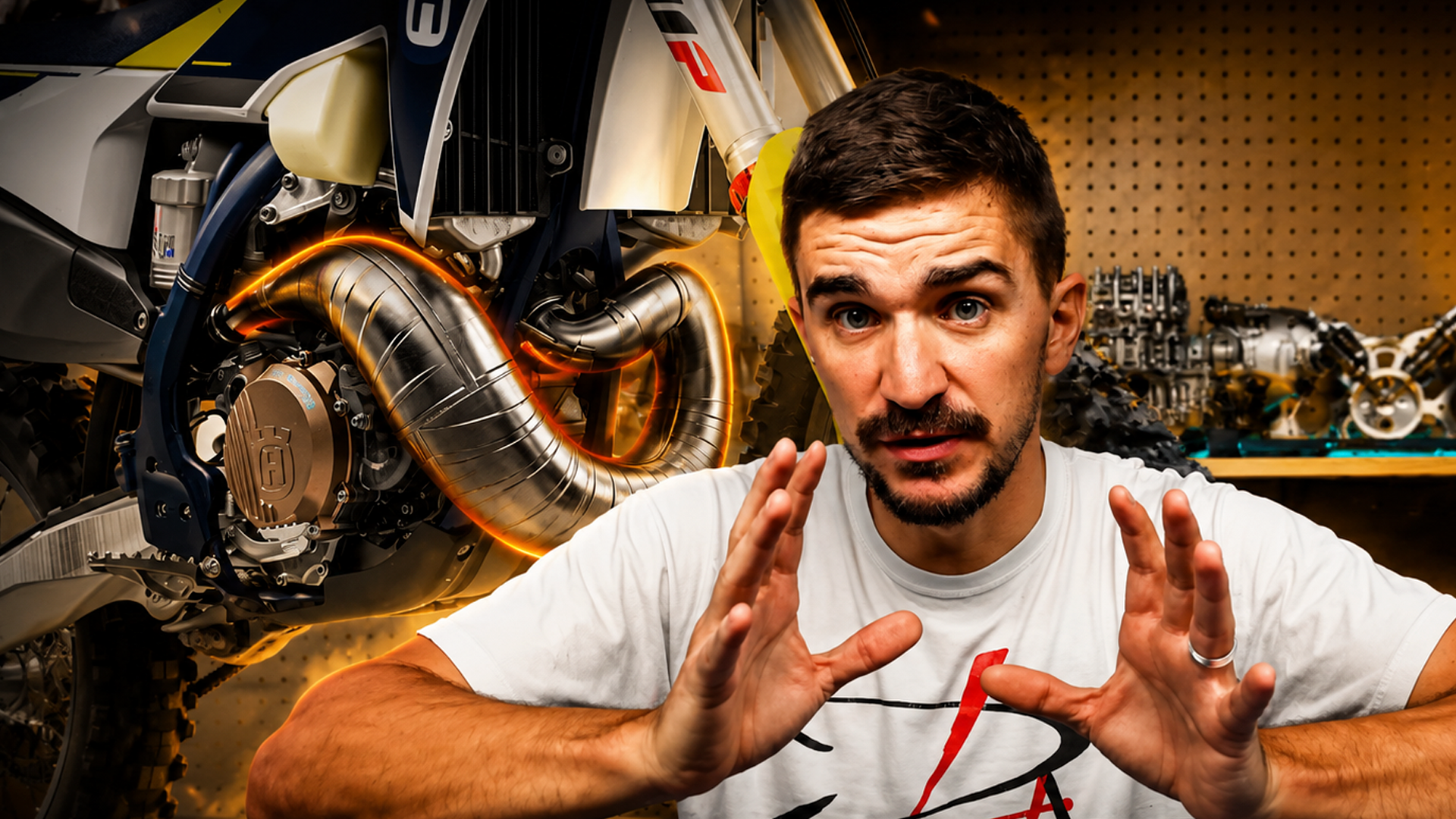 Beyond clever - how two stroke exhaust pipes really work