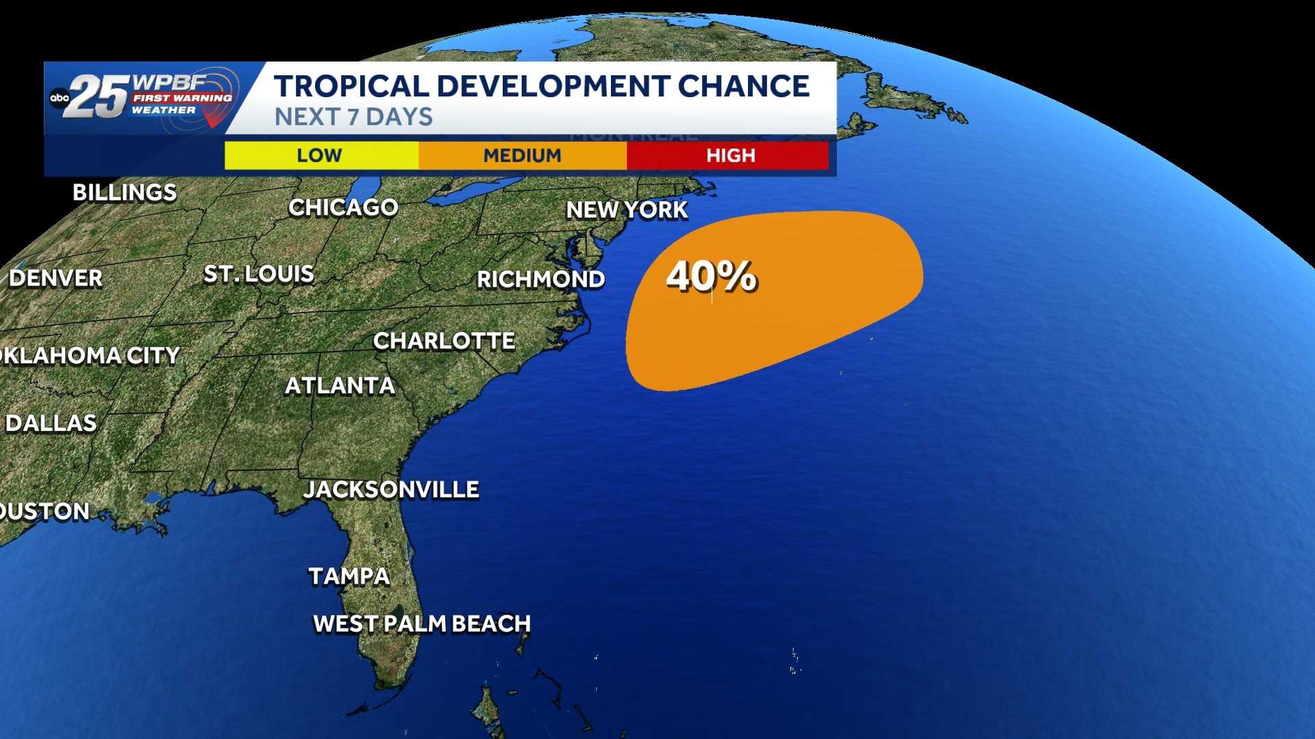 National Hurricane Center tracking low-pressure area off Mid-Atlantic ...