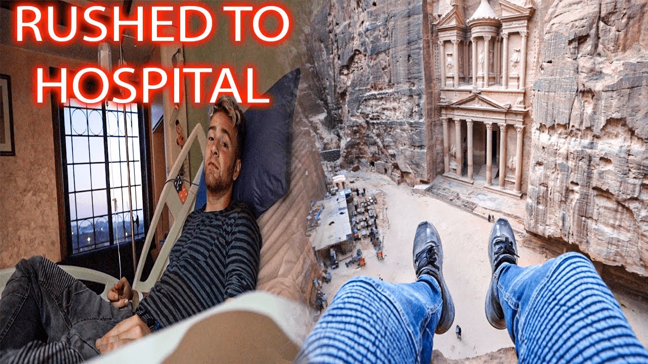 Rushed to the hospital - exploring Petra