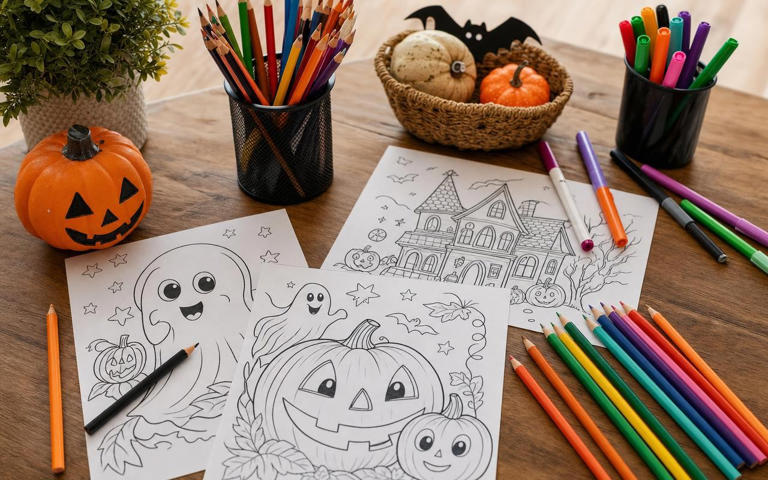 Coloriages Halloween à imprimer : ces dessins gratuits à choisir selon ...