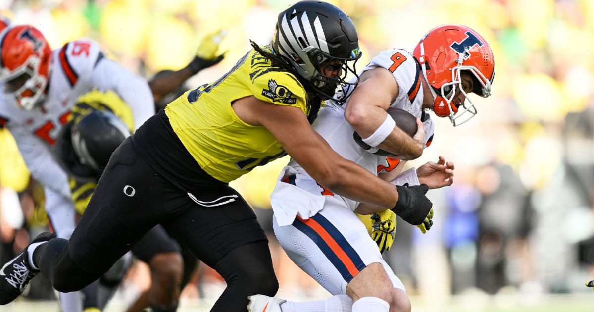 Kickoff time set for Oregon vs. Illinois in week 8