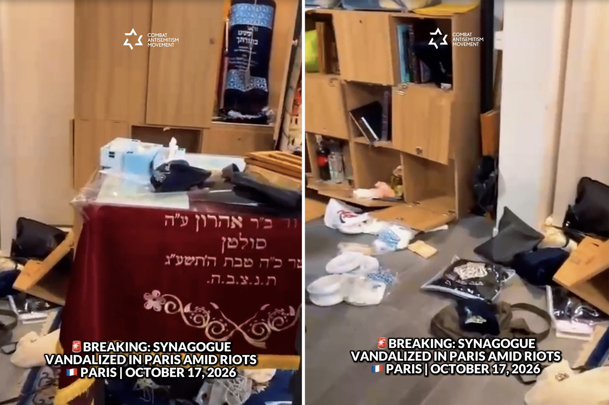 Synagogue ransacked, Jewish businesses hit during French riots: 'Can't ...