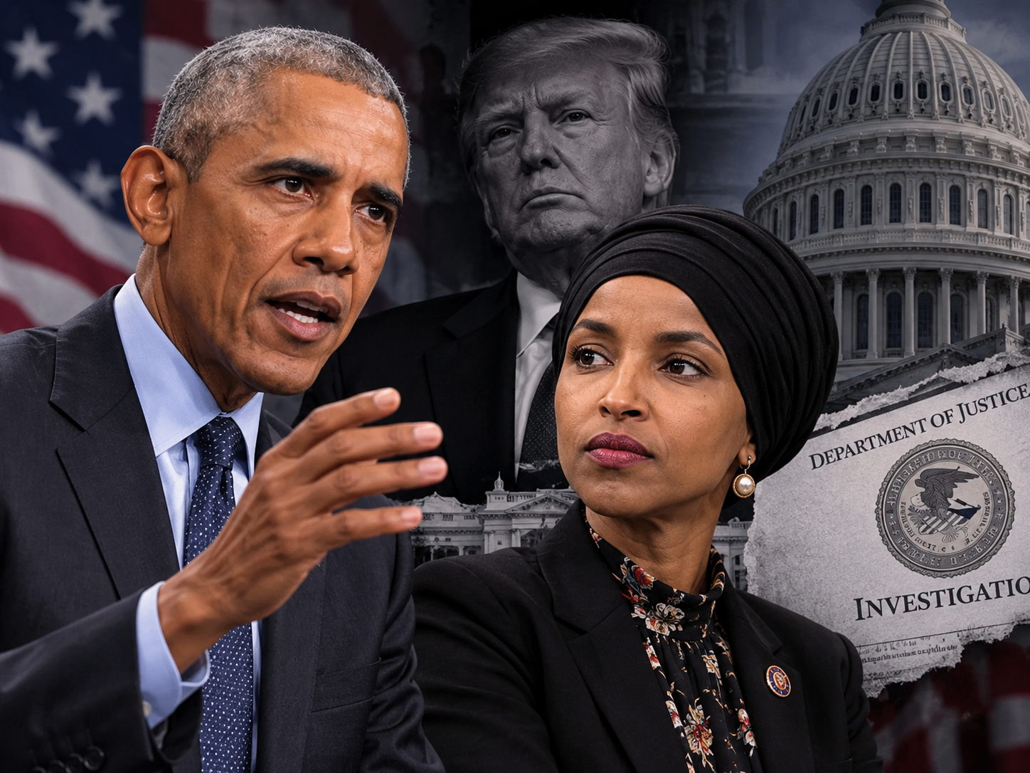 Ilhan Omar citizenship status inquiry: Obama calls Trump administration ...