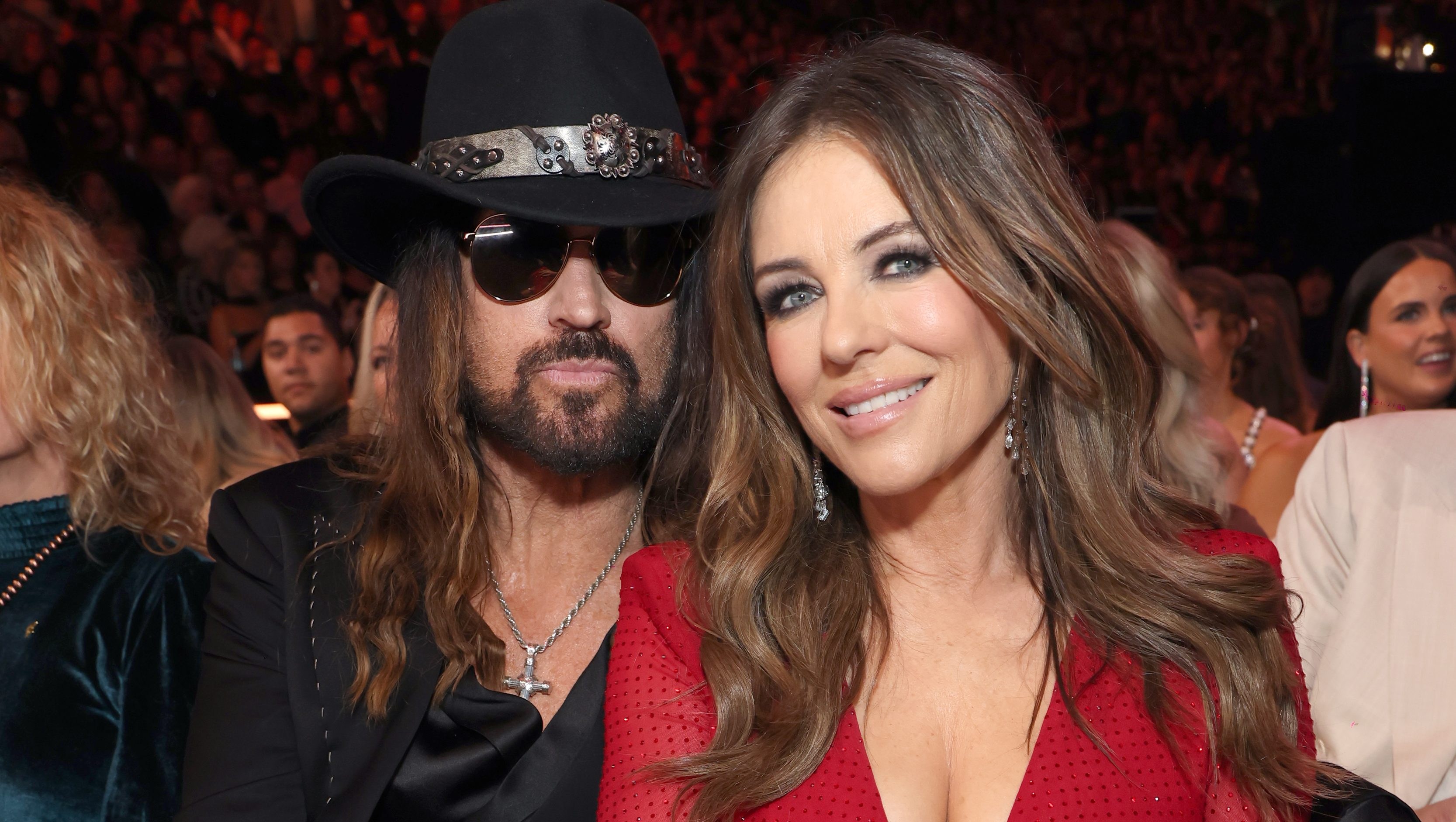 Are Billy Ray Cyrus & Elizabeth Hurley engaged? Her ring explained