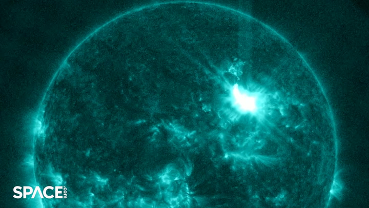 Sun unleashes biggest flare of the year - Earth-directed X5 event