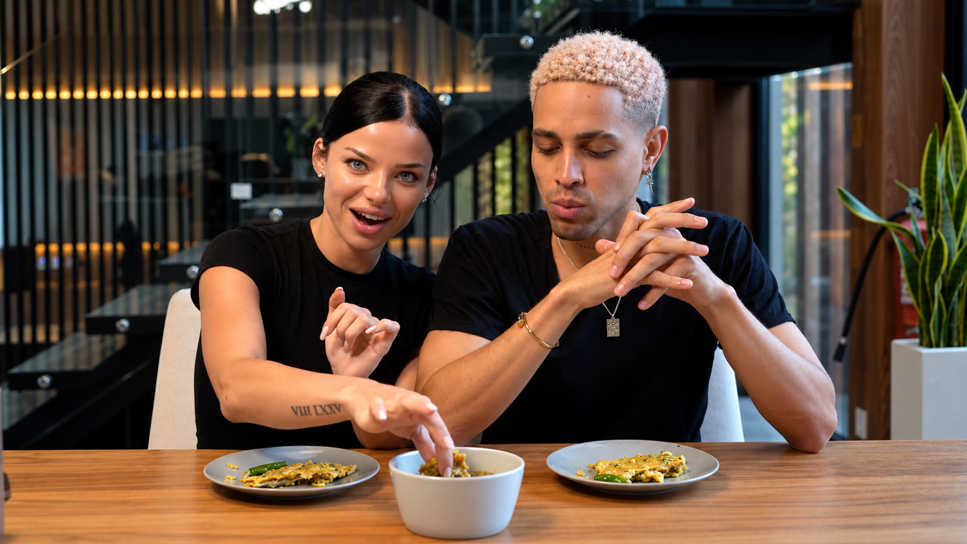 Can fried tempeh beat a sweet coconut dessert?