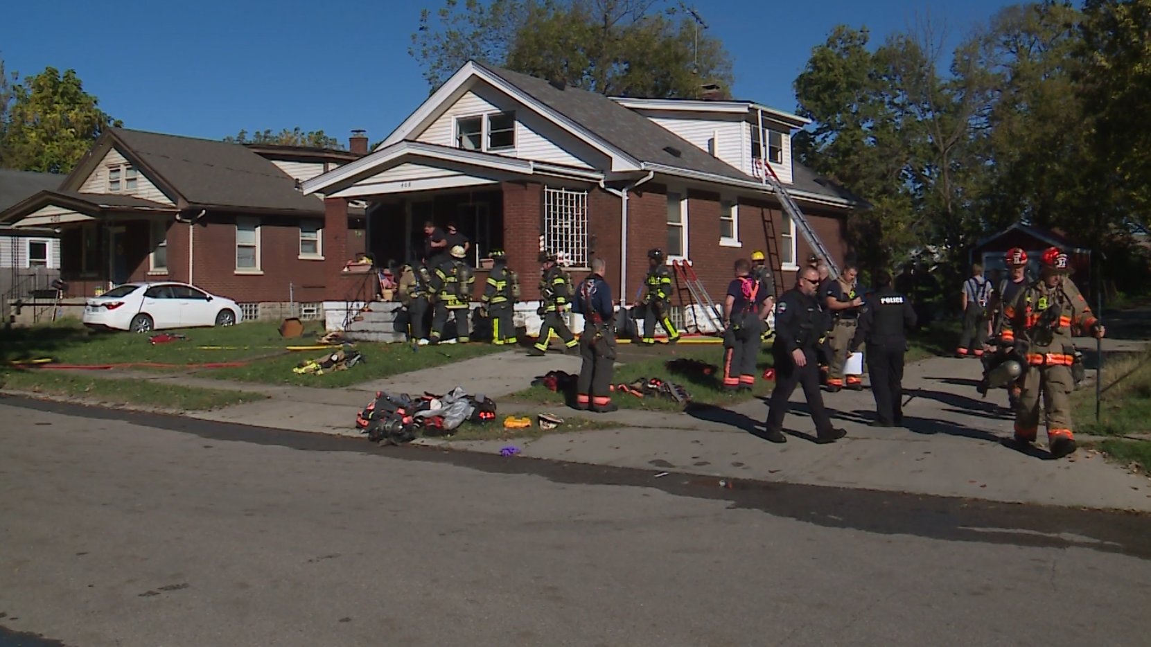 Woman killed in house fire in Lockland after stopped train delays response, fire chief says