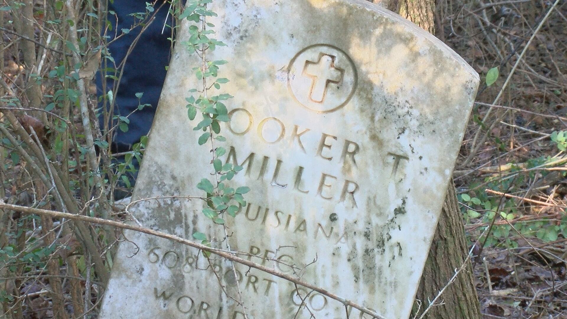 Forgotten no more: Volunteers reclaim Chloe Historic Cemetery ...