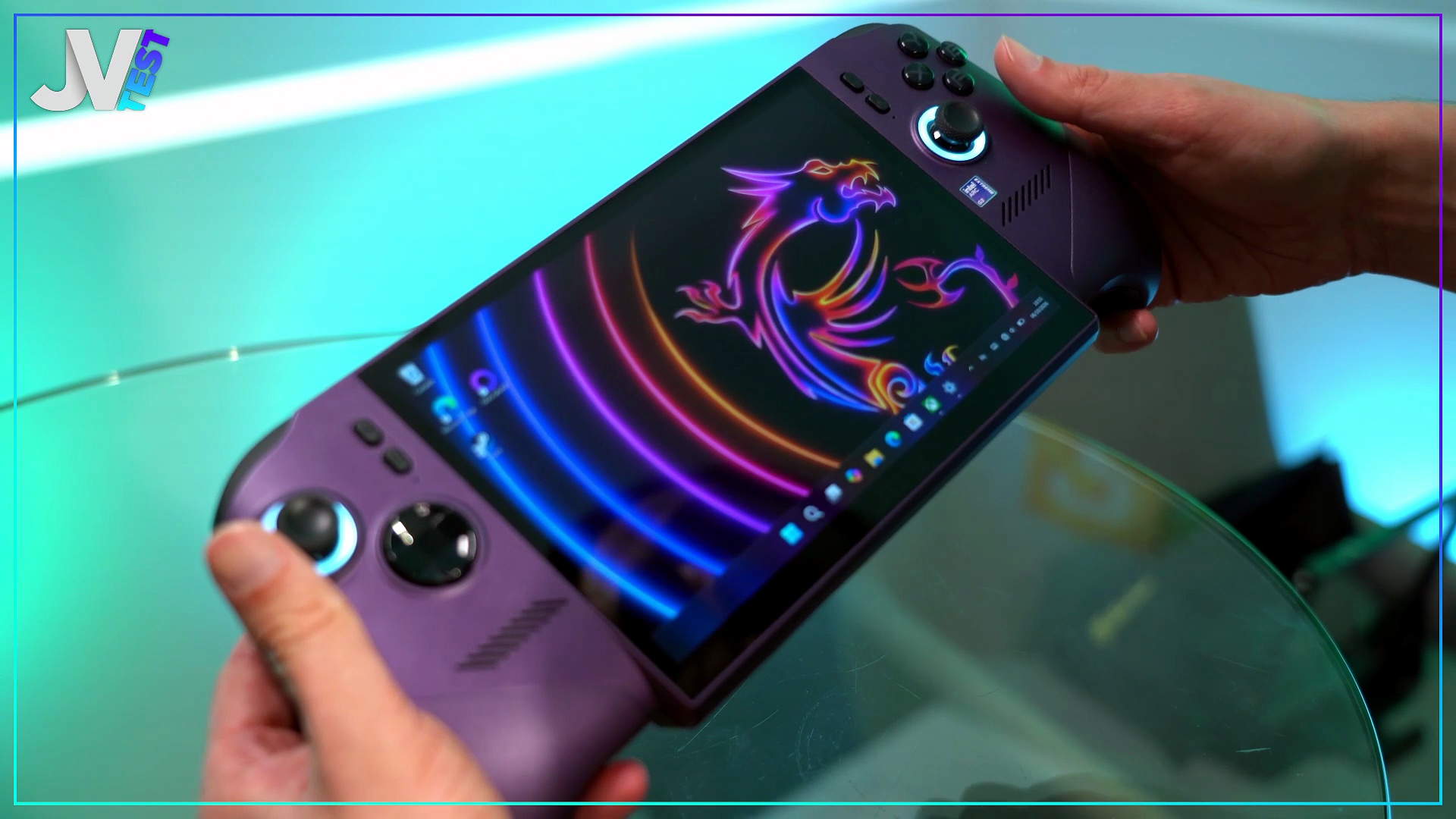 MSI Claw 8 EX AI+ video test