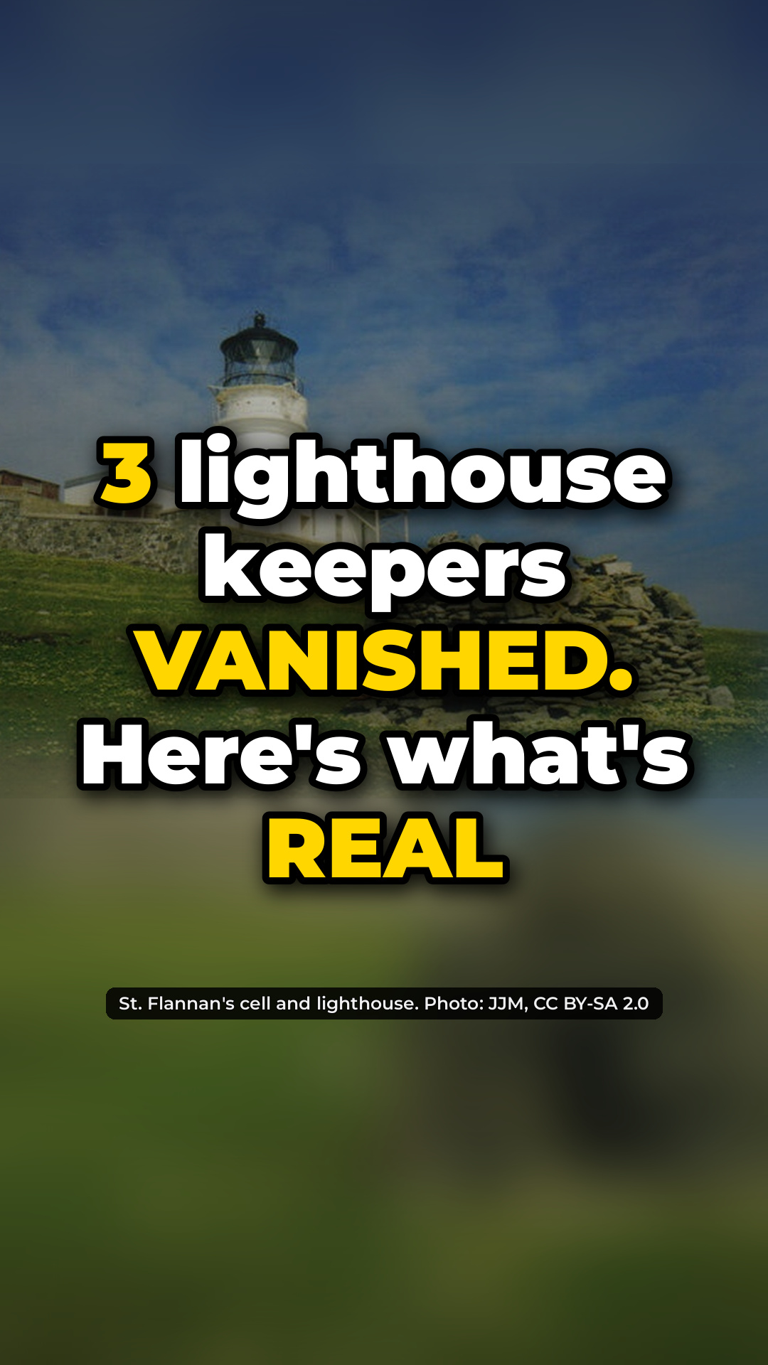 3 lighthouse keepers vanished in 1900. Here's what's real 🌊