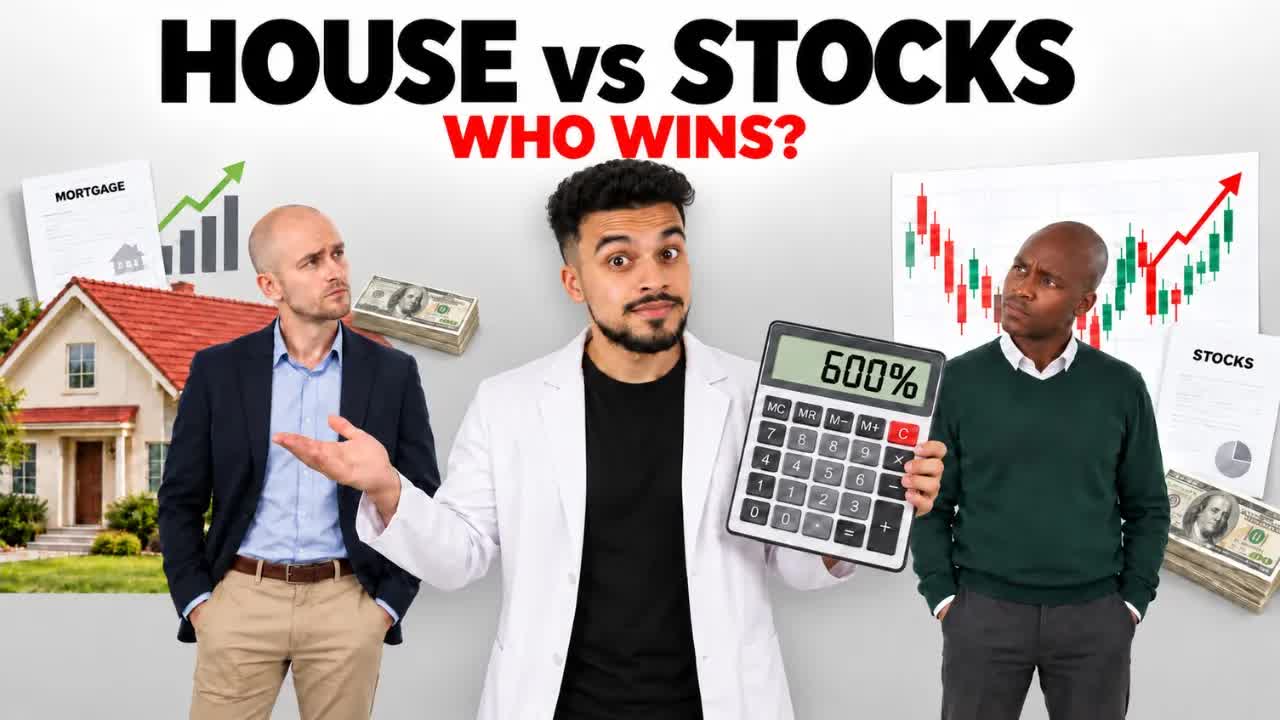 Real estate vs. stocks - The ultimate wealth building showdown