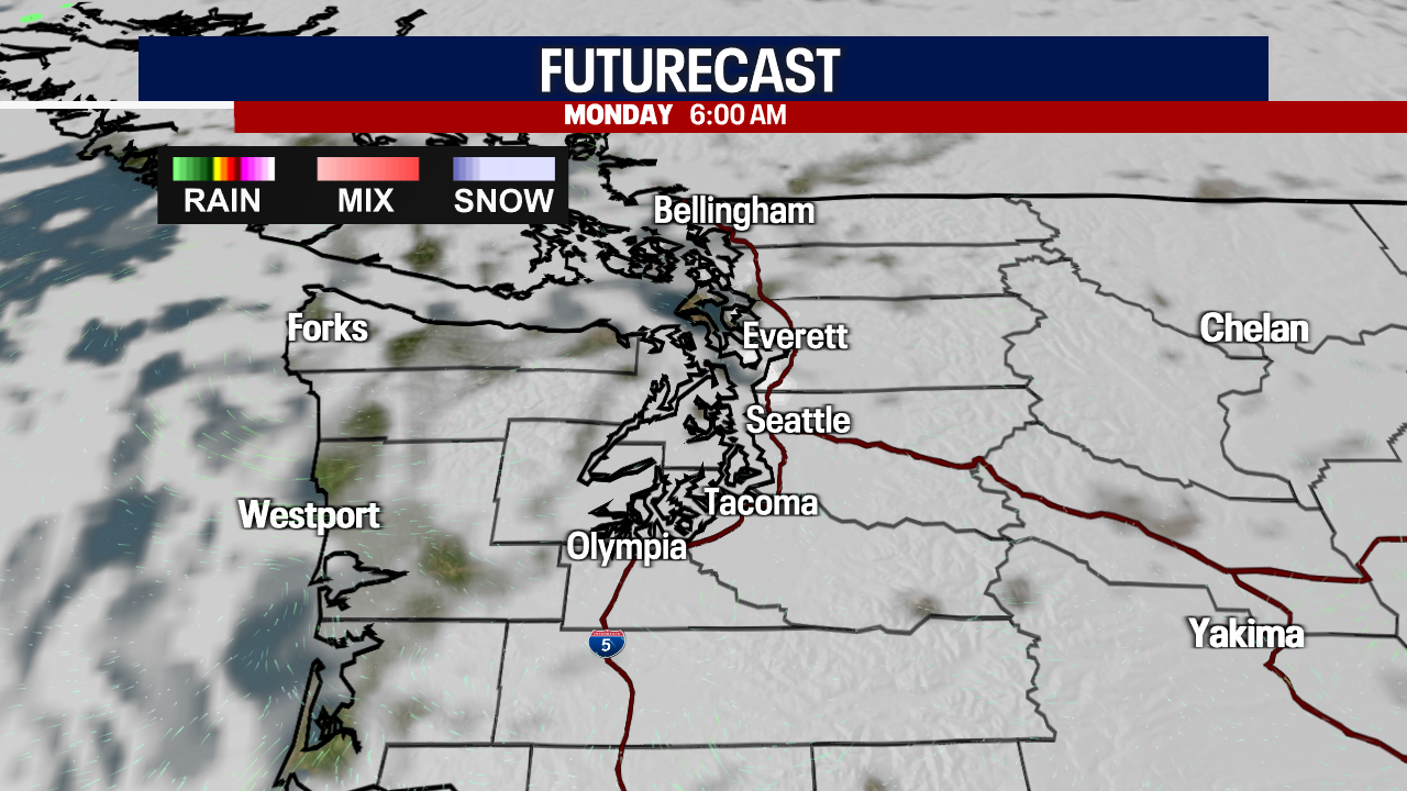 Seattle weather: Sunny Sunday, clouds move in Monday